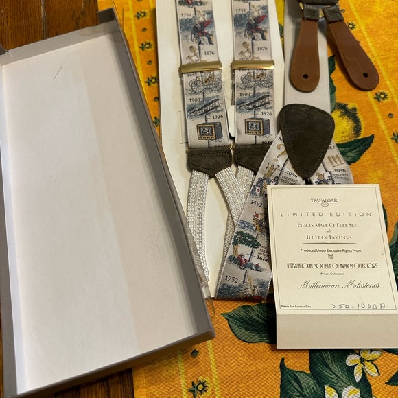 NIB VINTAGE TRAFALGAR LIMITED ED MILLENNIUM MILESTONE BRACES - Picture 4 of 7